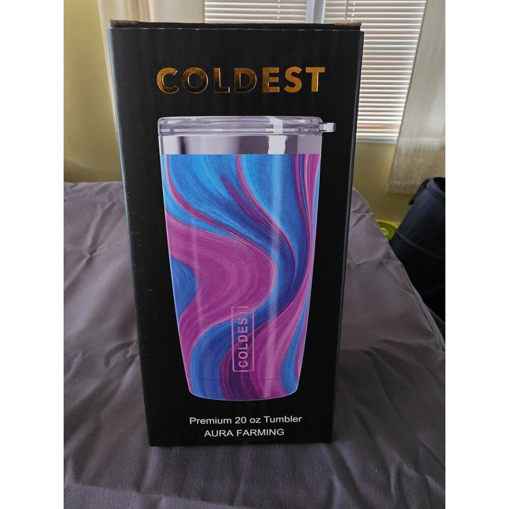 Coldest Rare Limited Edition Aura Farming 20oz Tumbler